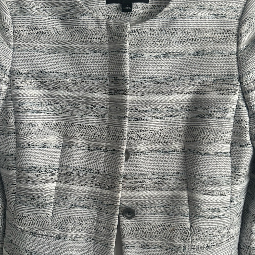 Ann Taylor Factory Women's Textured Gray Suit
